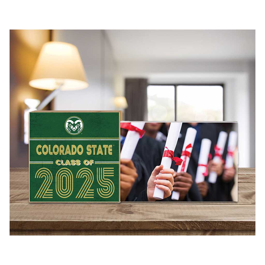 Colorado State Rams Class of 2025 Floating Picture Frame