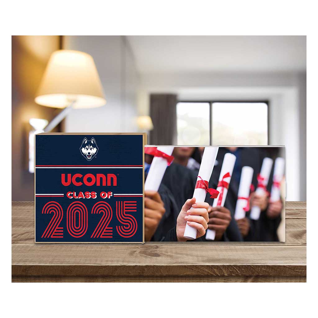 Uconn Huskies Class of 2025 Floating Picture Frame