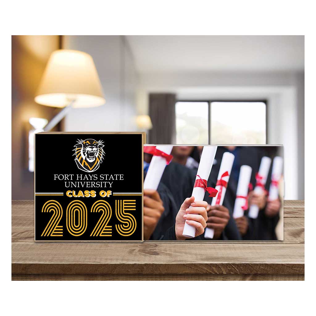 Fort Hays State Tigers Class of 2025 Floating Picture Frame