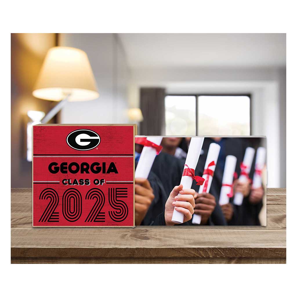 Georgia Bulldogs Class of 2025 Floating Picture Frame