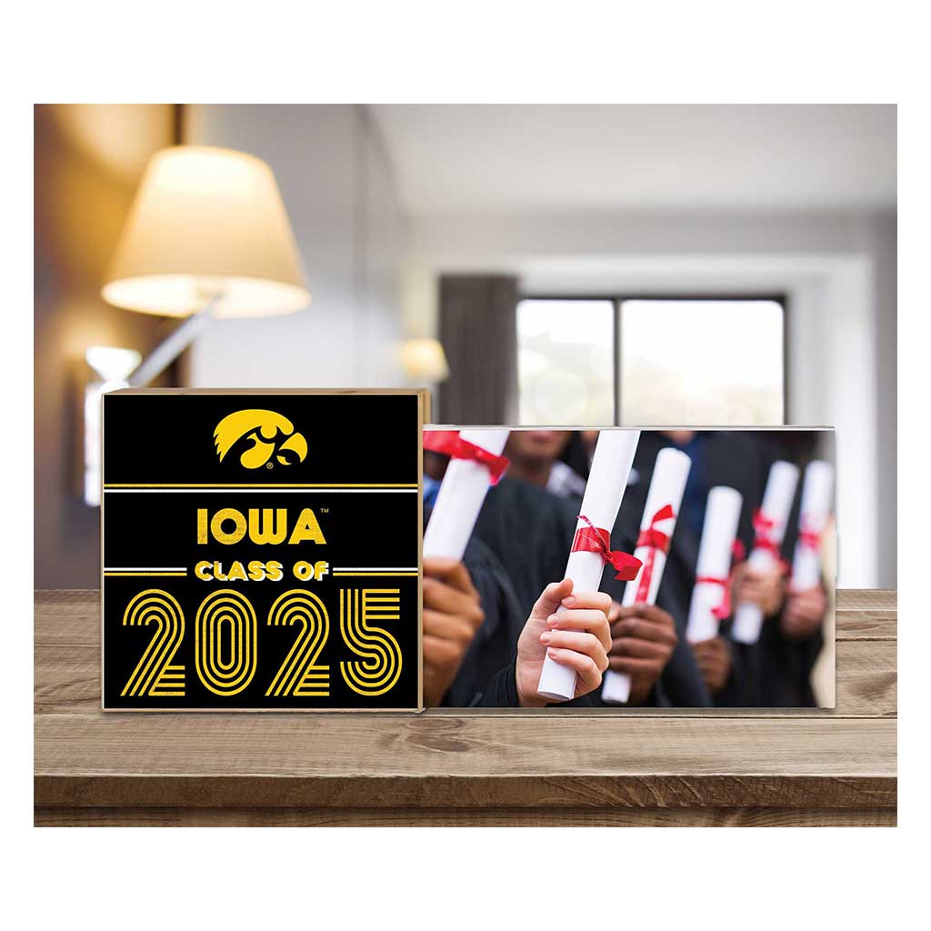 Iowa Hawkeyes Class of 2025 Floating Picture Frame