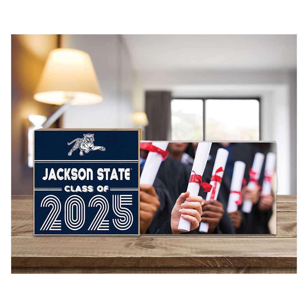 Jackson State Tigers Class of 2025 Floating Picture Frame