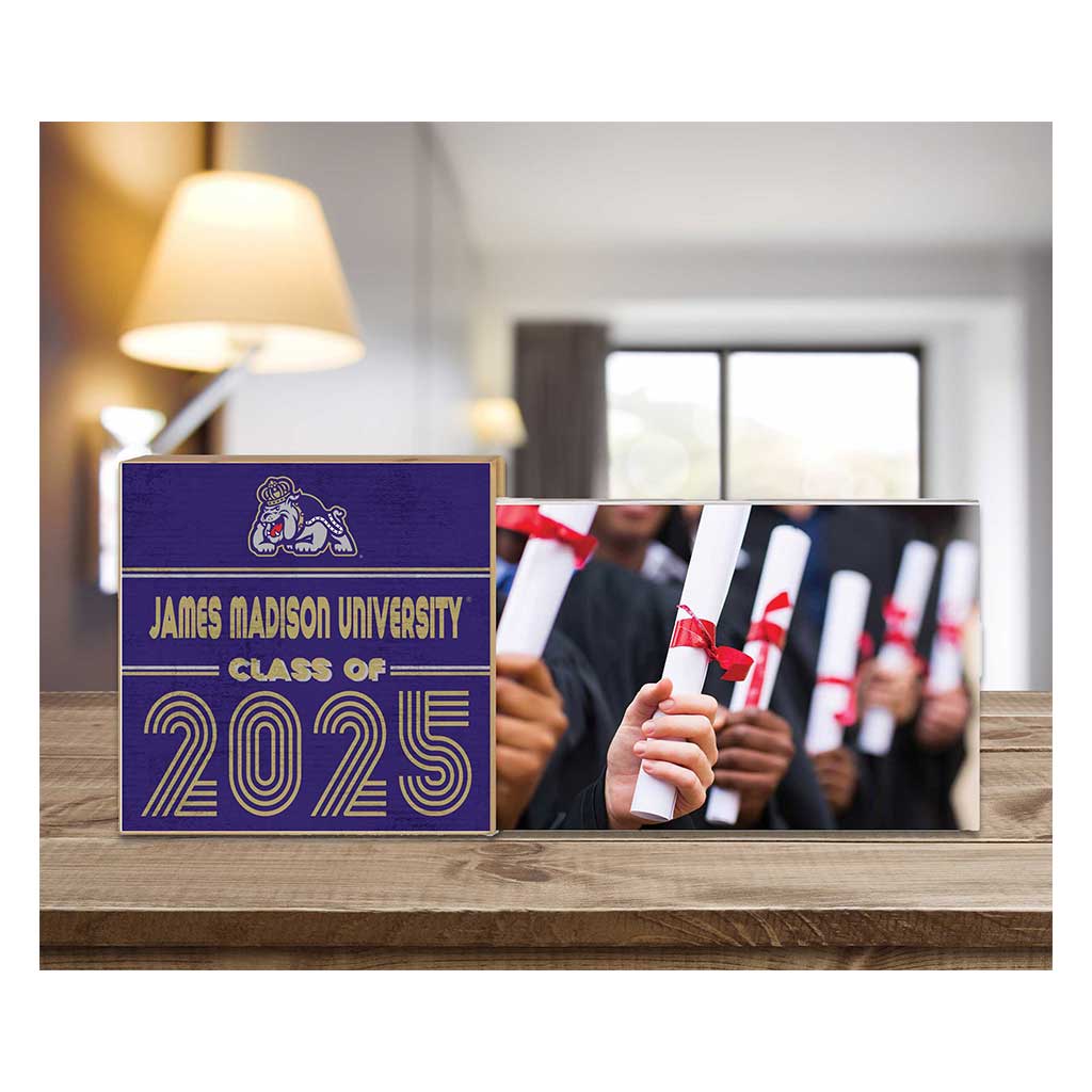 James Madison Dukes Class of 2025 Floating Picture Frame