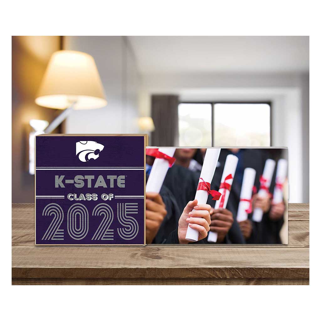 Kansas State Wildcats Class of 2025 Floating Picture Frame