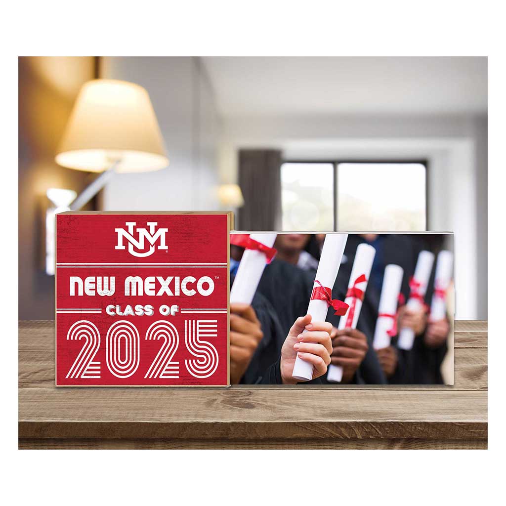 New Mexico Lobos Class of 2025 Floating Picture Frame