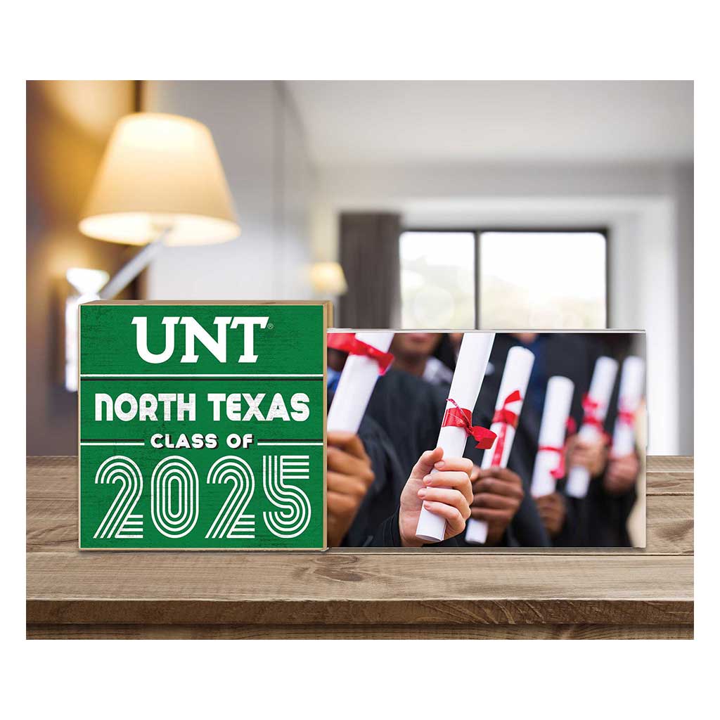 North Texas Mean Green Class of 2025 Floating Picture Frame
