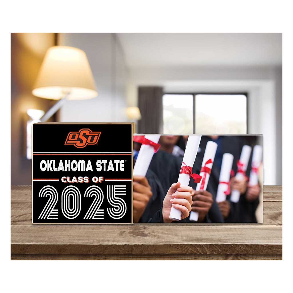 Oklahoma State Cowboys Class of 2025 Floating Picture Frame