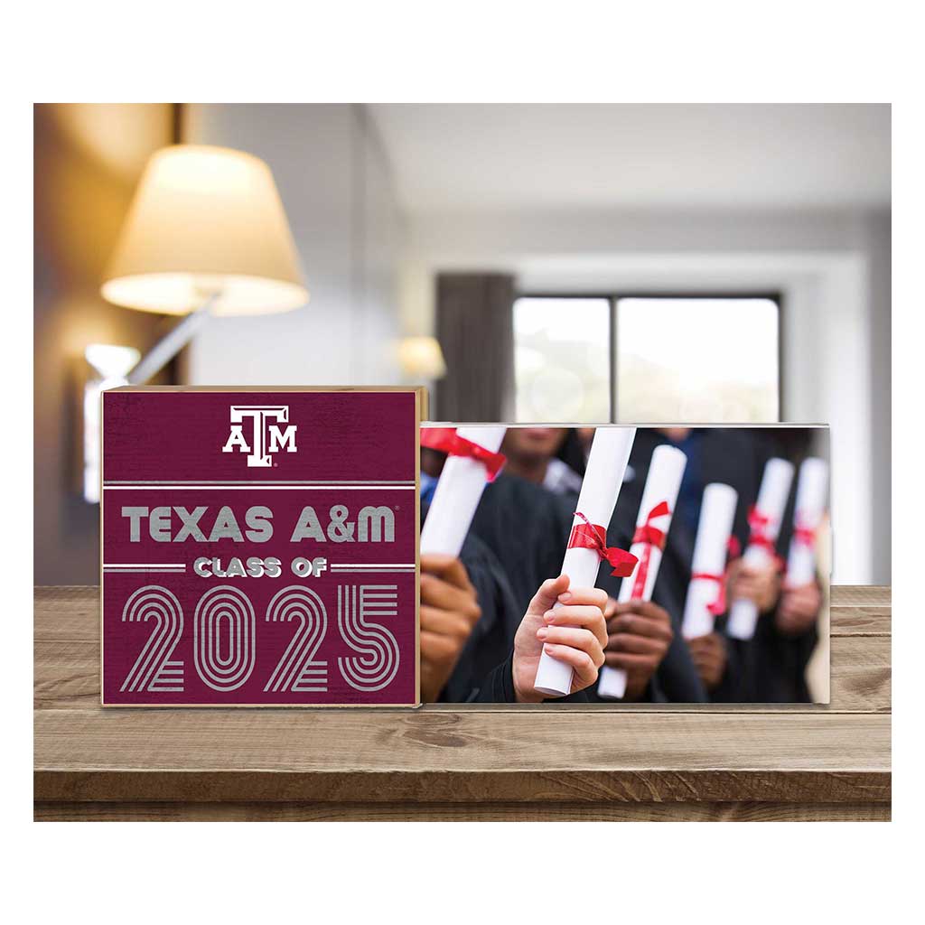 Texas A&M Aggies Class of 2025 Floating Picture Frame