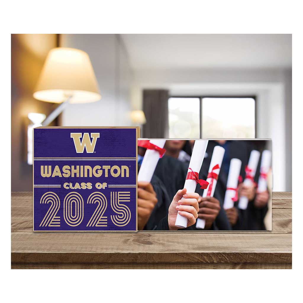 Washington Huskies Class of 2025 Floating Picture Frame