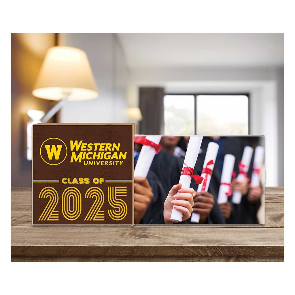 Western Michigan Class of 2025 Floating Picture Frame