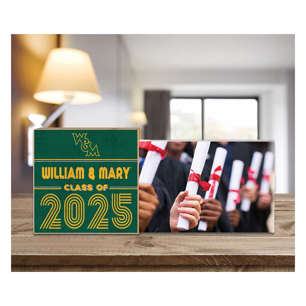 William & Mary Tribe Class of 2025 Floating Picture Frame
