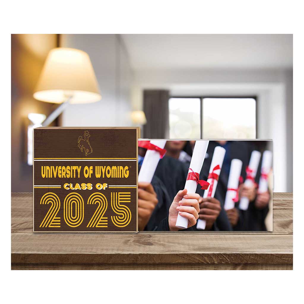 Wyoming Cowboys Class of 2025 Floating Picture Frame