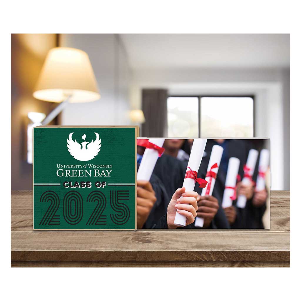 Wisconsin-Green Bay Class of 2025 Floating Picture Frame