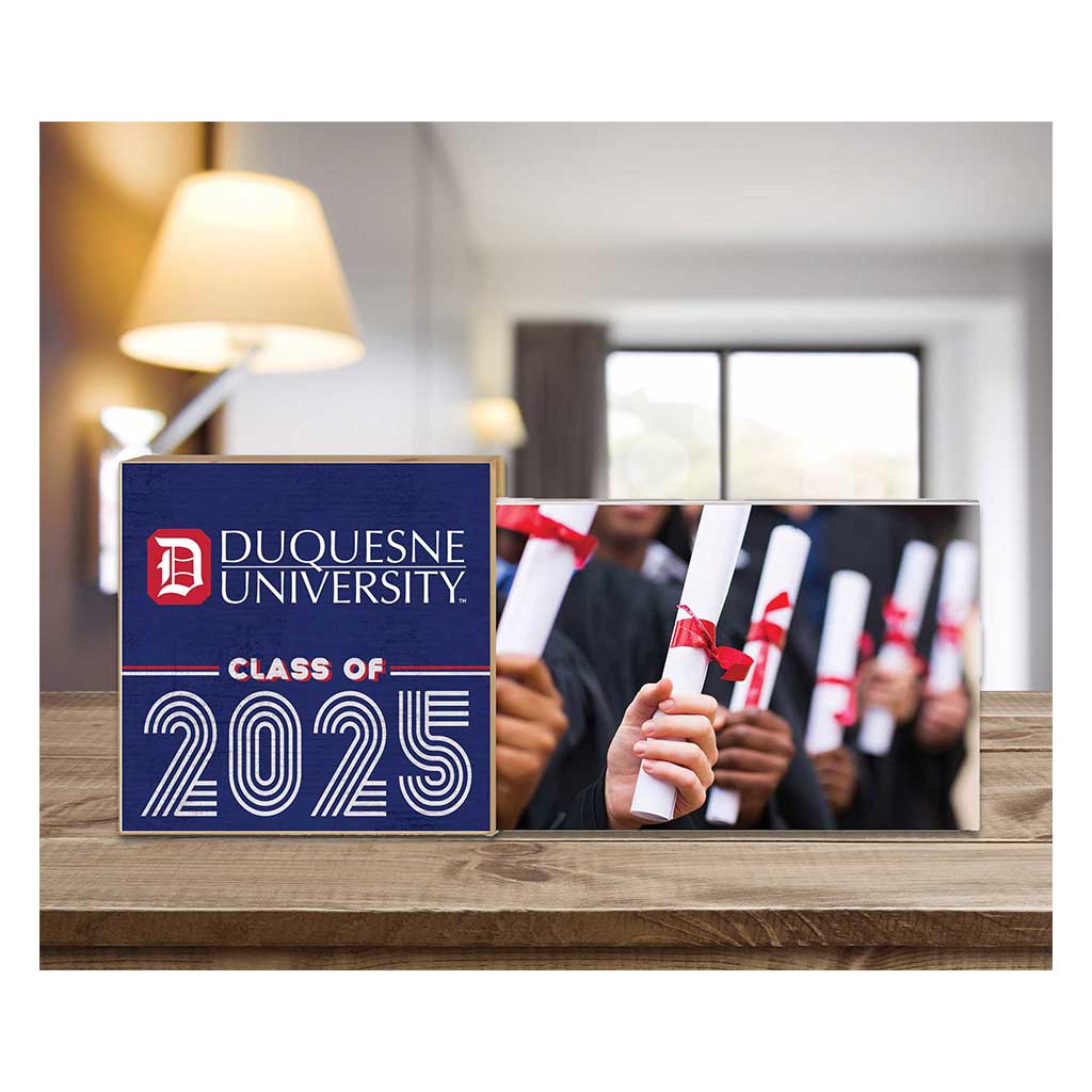 Duquesne Dukes Class of 2025 Floating Picture Frame