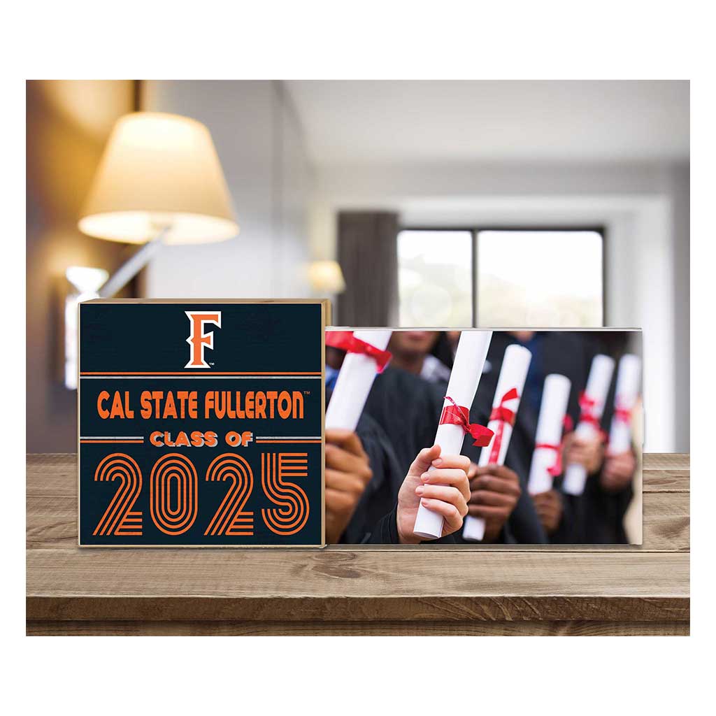 Cal State Fullerton Class of 2025 Floating Picture Frame