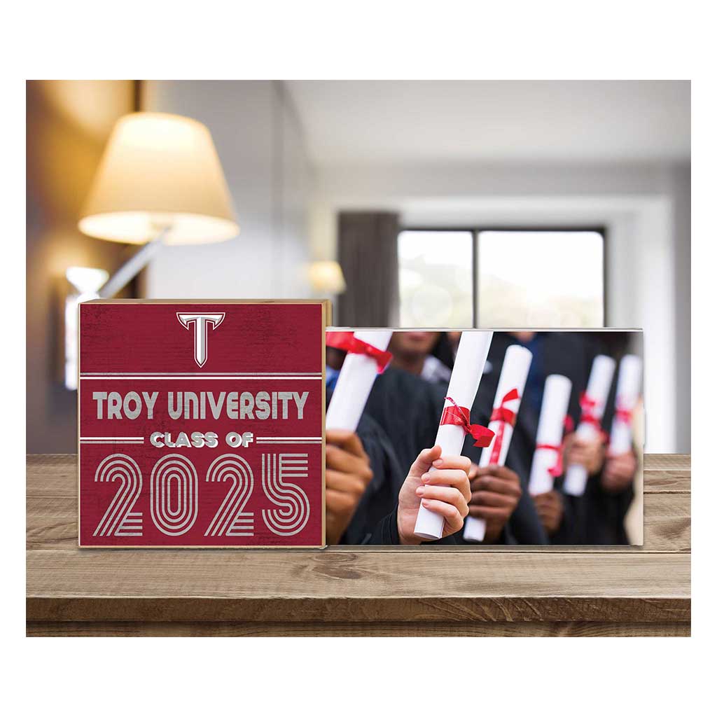 Troy University Trojans Class of 2025 Floating Picture Frame