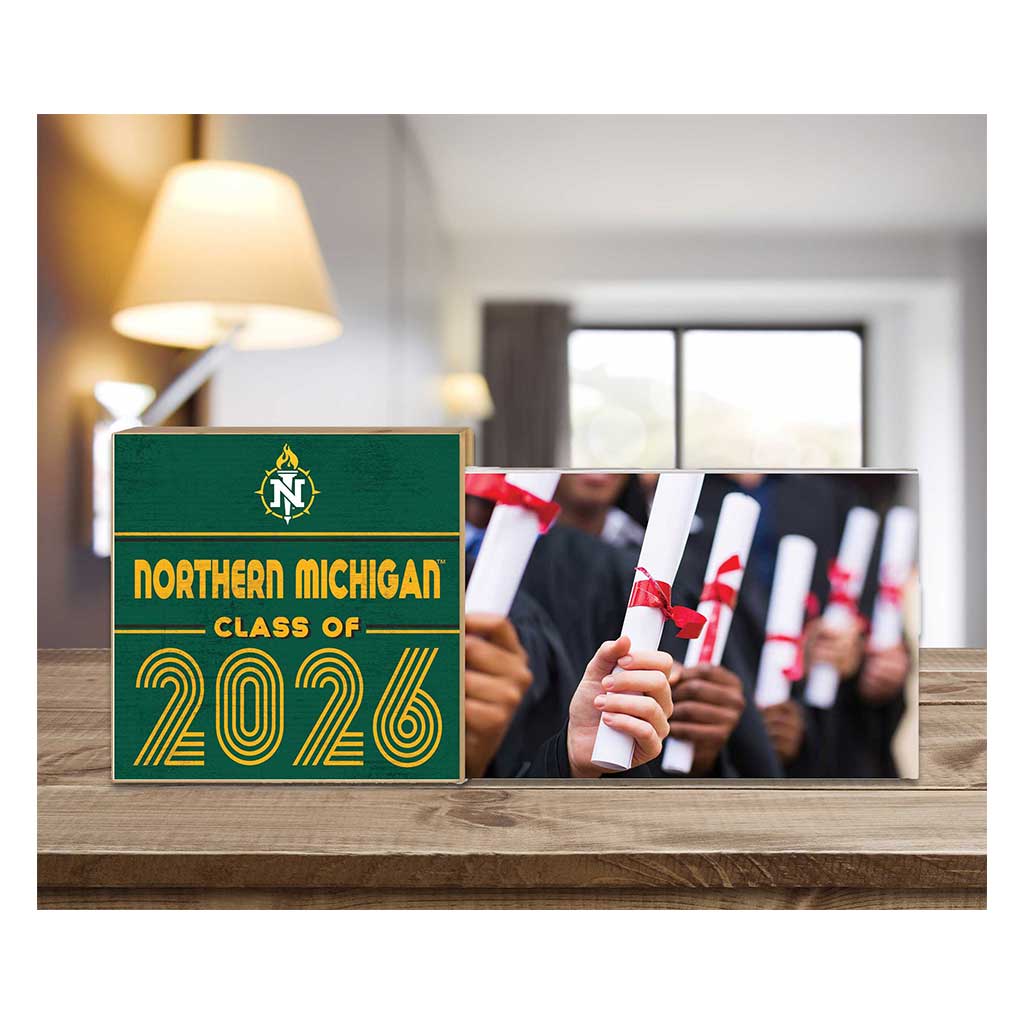 Shop Northern Michigan Wildcats Graduation Photo Frame-KH Sports Fan ...
