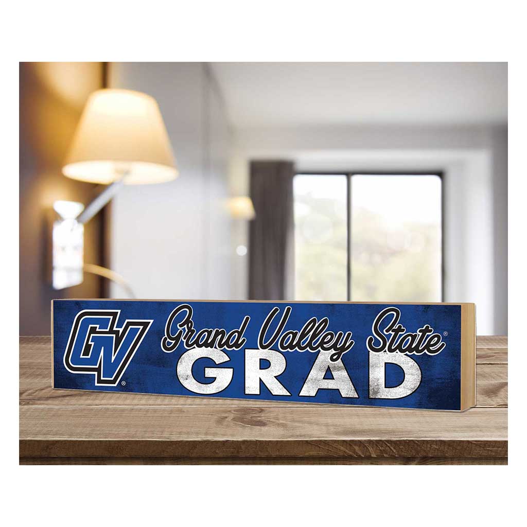 3x13 Grand Valley State Lakers Grad Block Sign