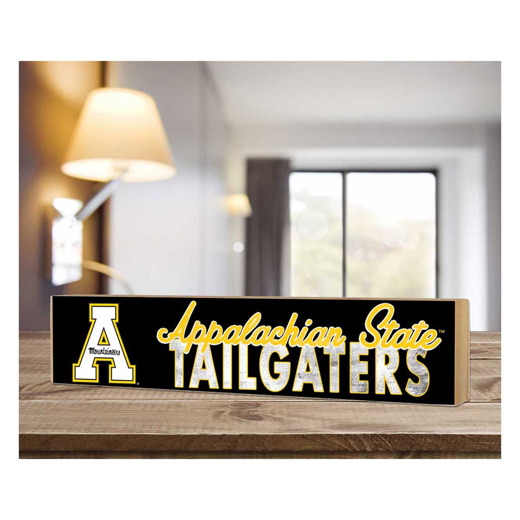 3x13 Appalachian State Mountaineers Grad Block Sign