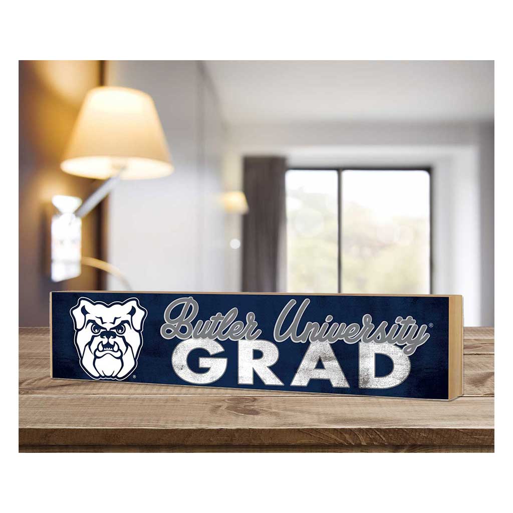 3x13 Butler Bulldogs Grad Block Sign