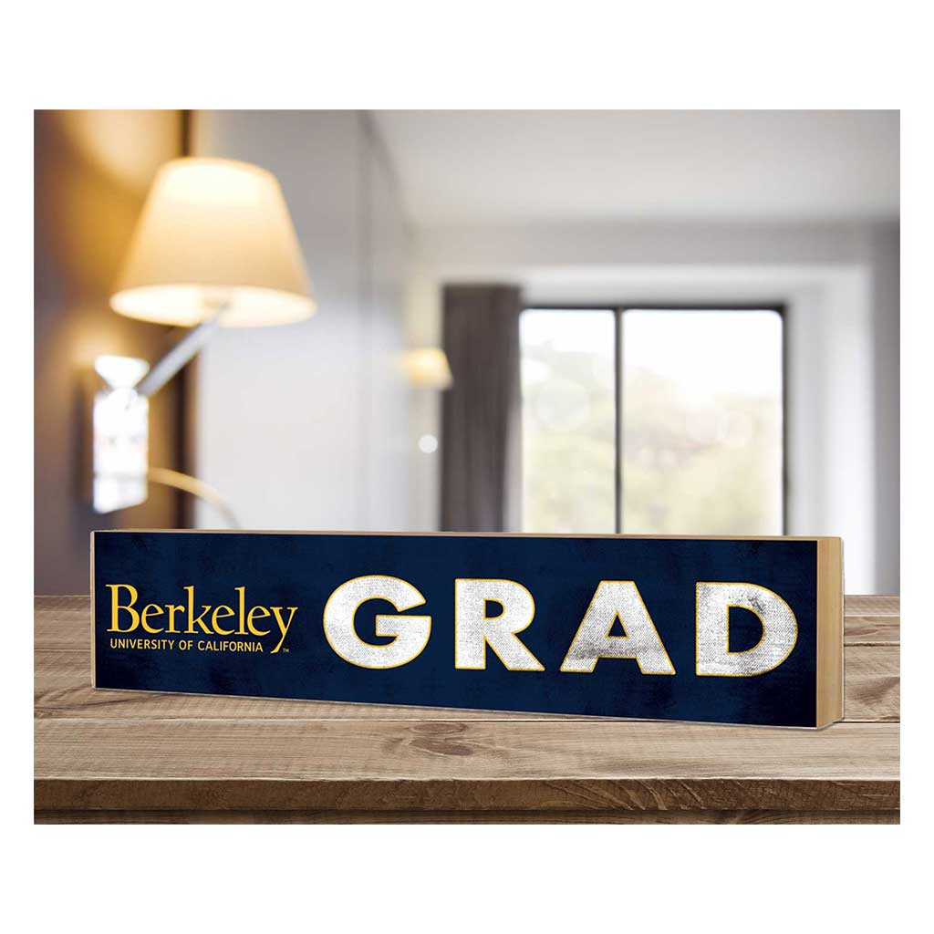3x13 Cal Bears Grad Block Sign