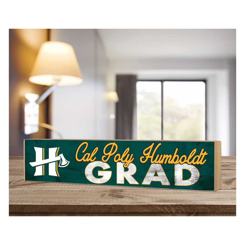 3x13 Cal Poly Lumberjacks Grad Block Sign