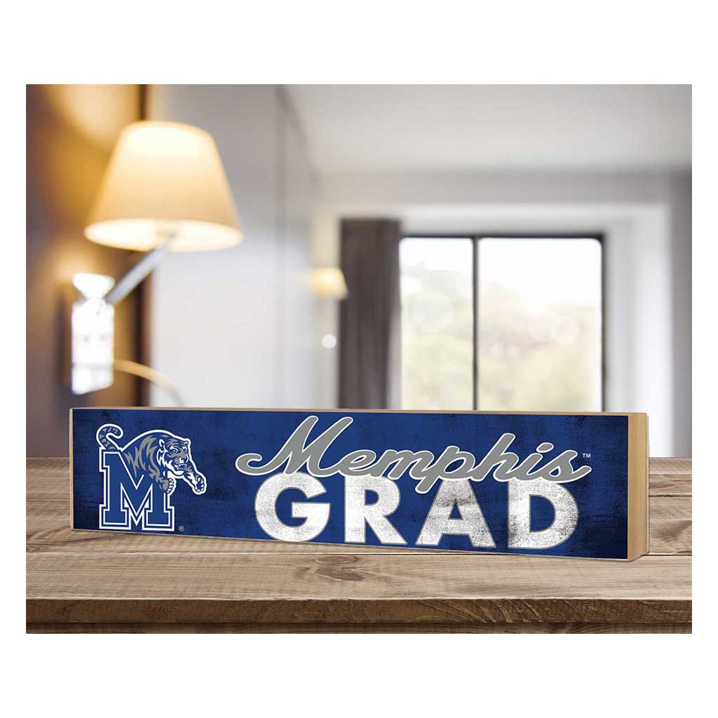 3x13 Memphis Tigers Grad Block Sign