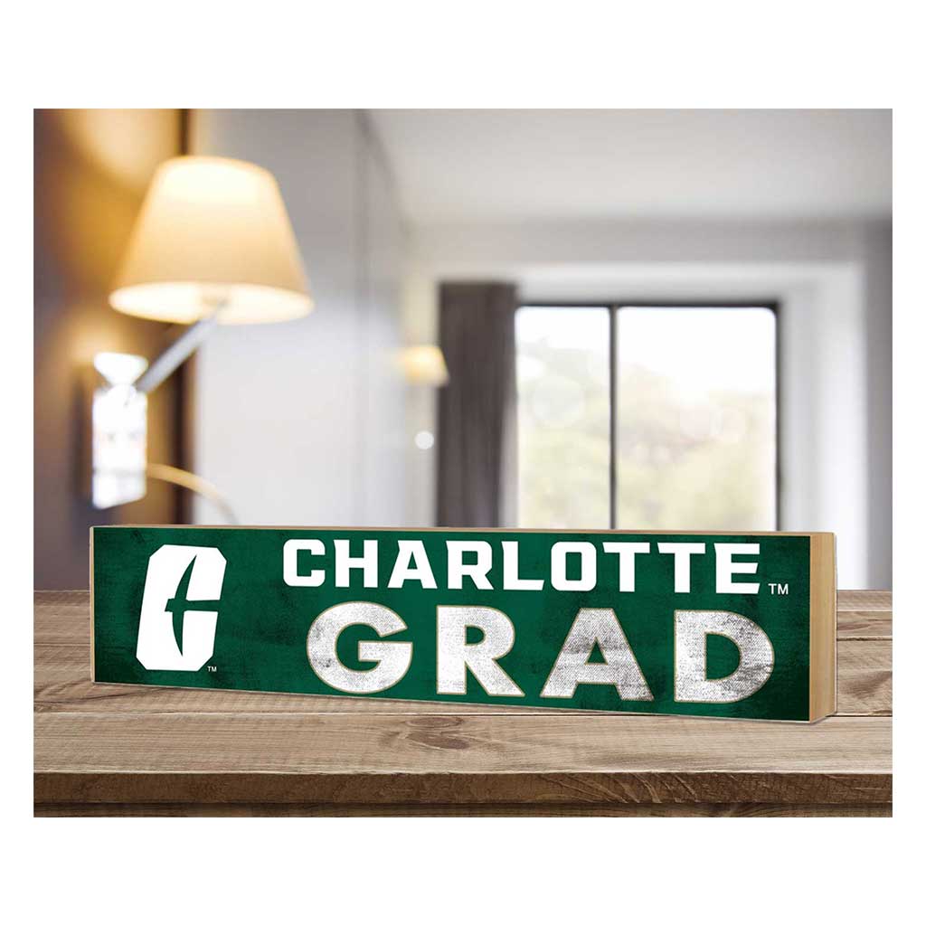 3x13 Charlotte 49ers Grad Block Sign