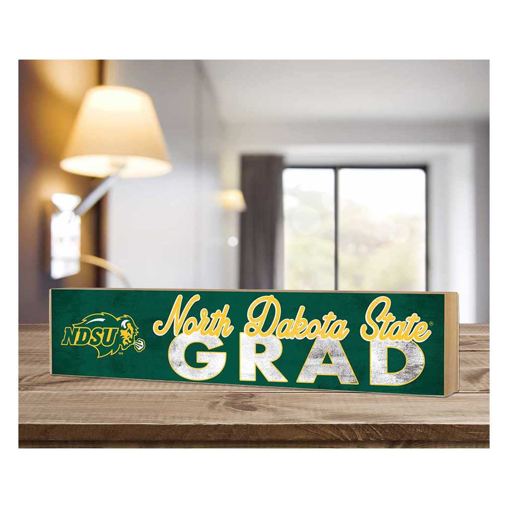 3x13 NDSU Bison Grad Block Sign