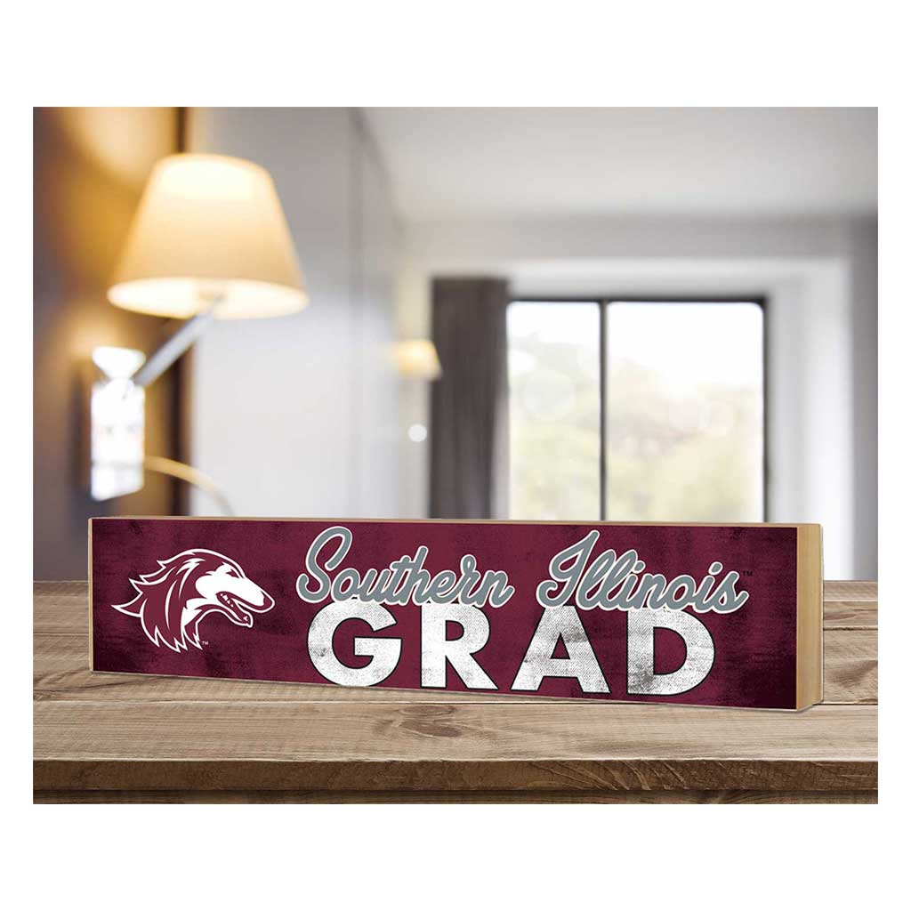 3x13 Southern Illinois Salukis Grad Block Sign