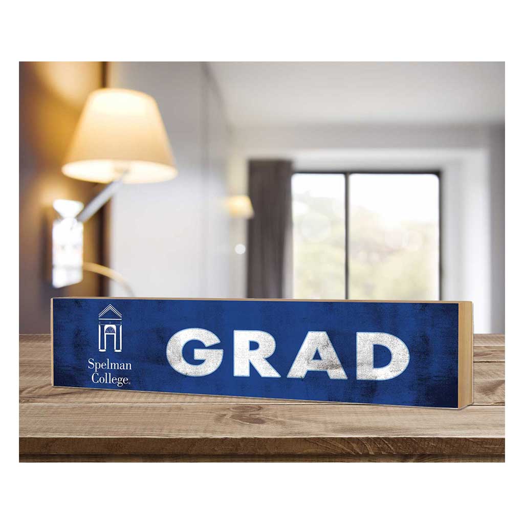 3x13 Spelman College Jaguars Grad Block Sign