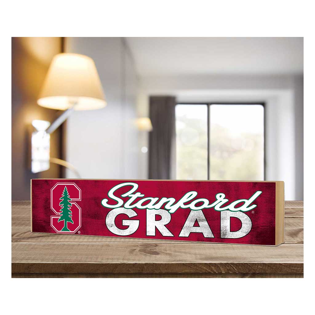 3x13 Stanford Cardinal Grad Block Sign