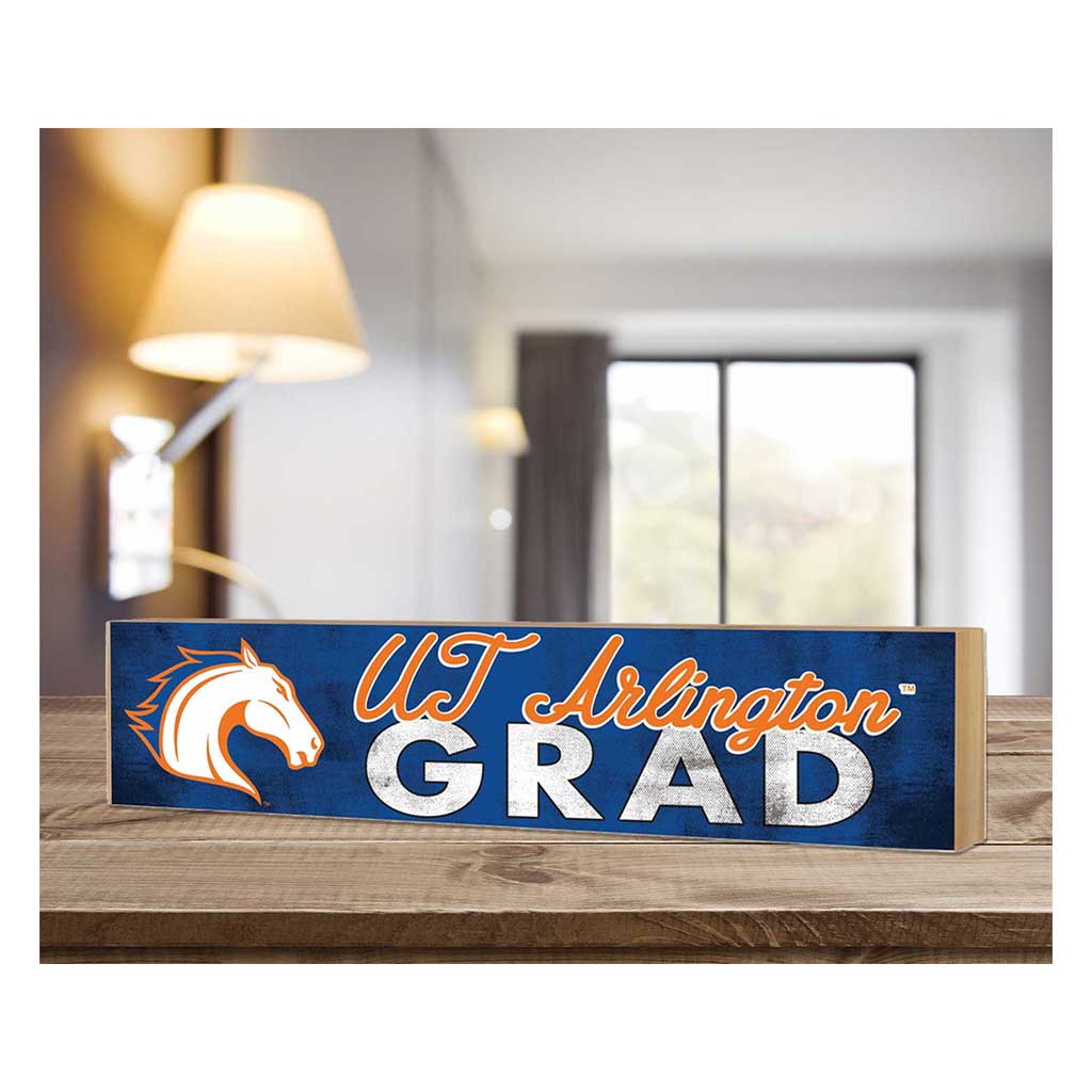 3x13 Texas Arlington Mavericks Grad Block Sign