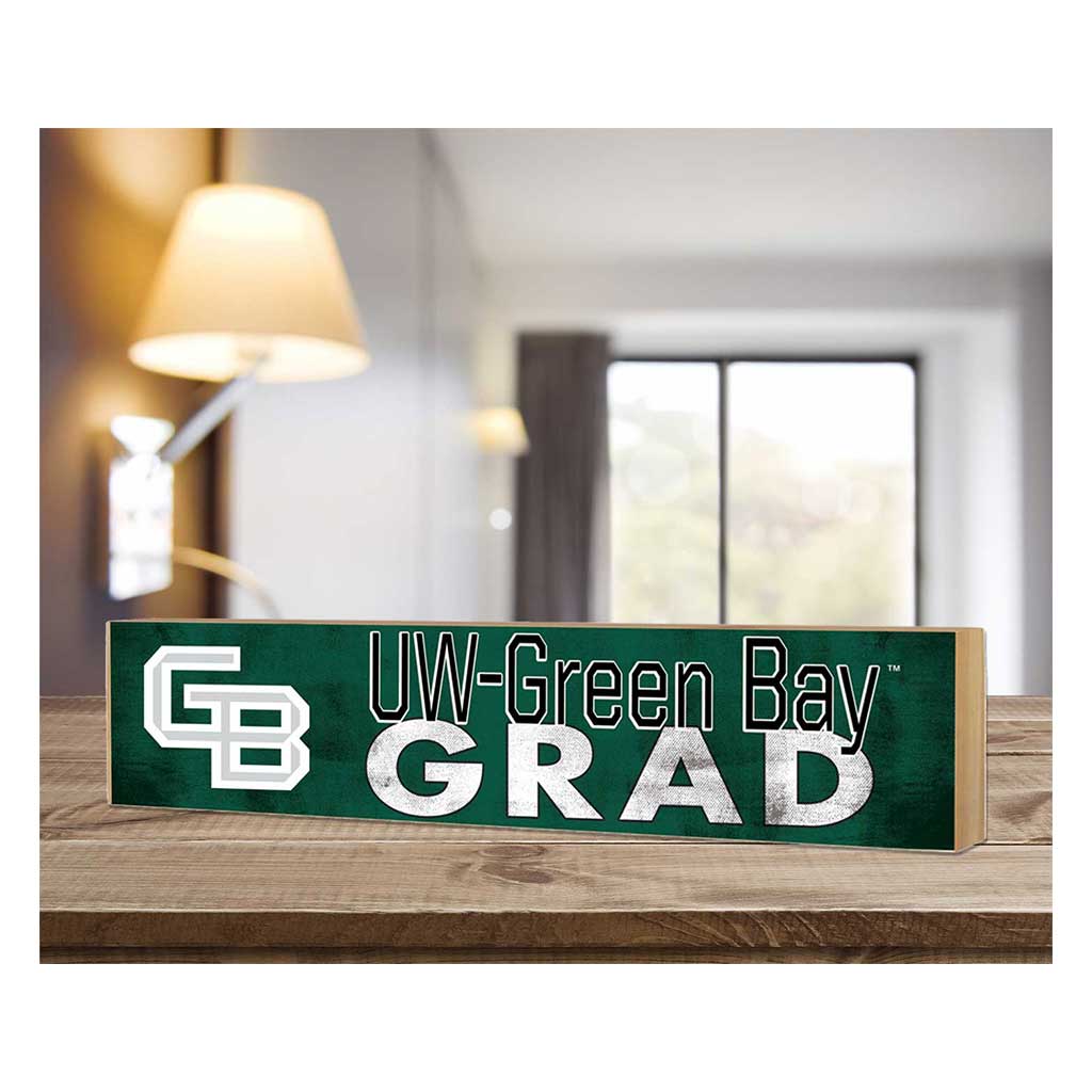 3x13 Wisconsin-Green Bay Phoenix Grad Block Sign