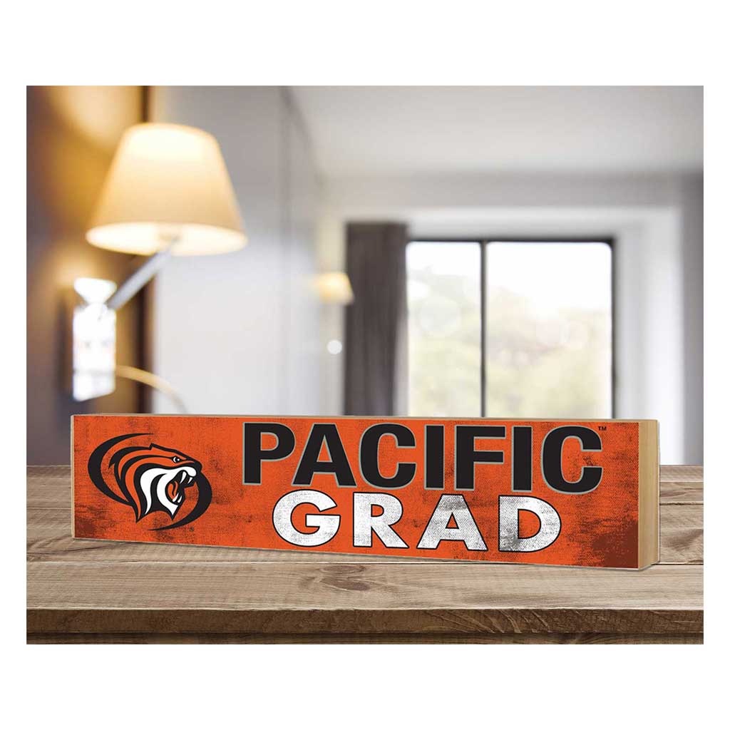 3x13 Pacific Tigers Grad Block Sign