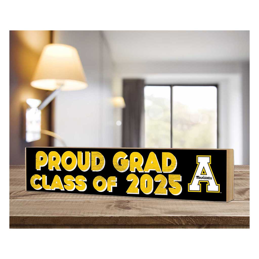 3x13 Appalachian State Mountaineers Class of 2025 Block Sign
