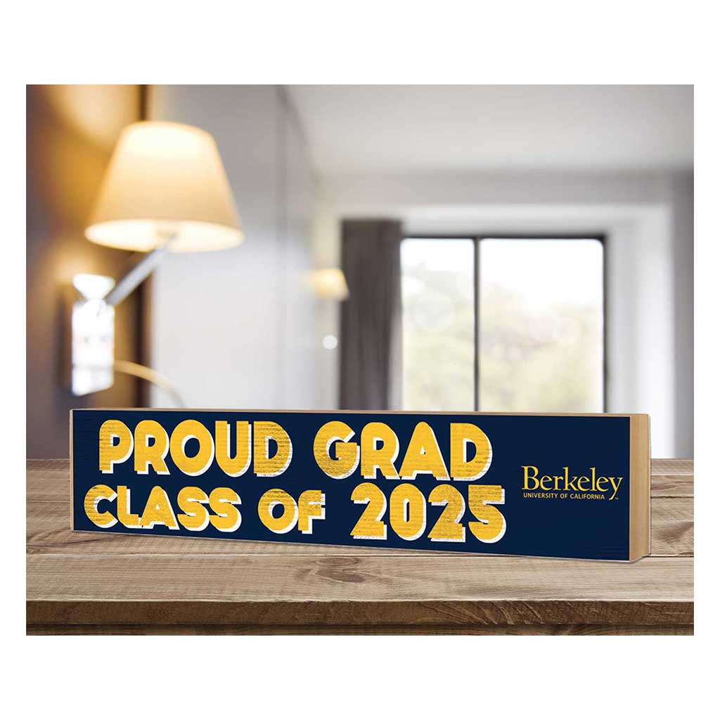 3x13 Cal Bears Class of 2025 Block Sign
