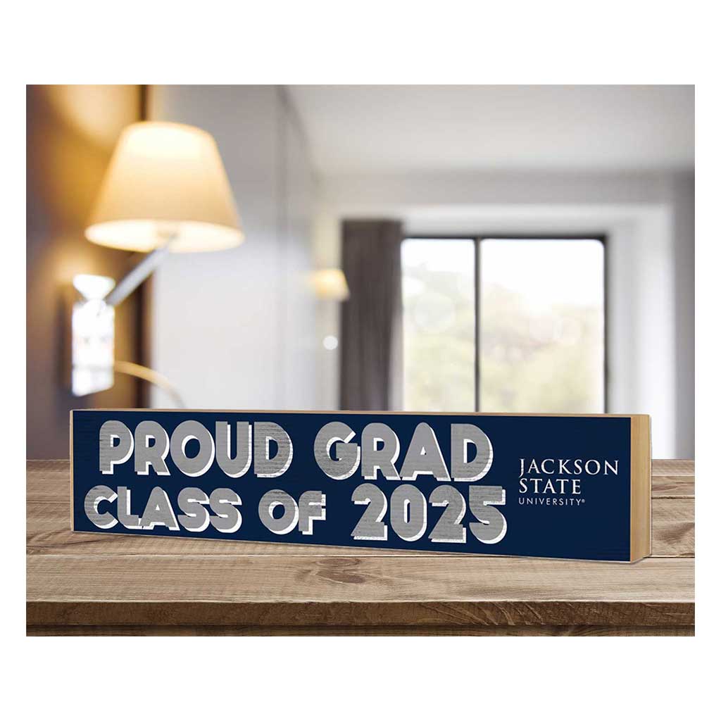 3x13 Jackson State Tigers Class of 2025 Block Sign