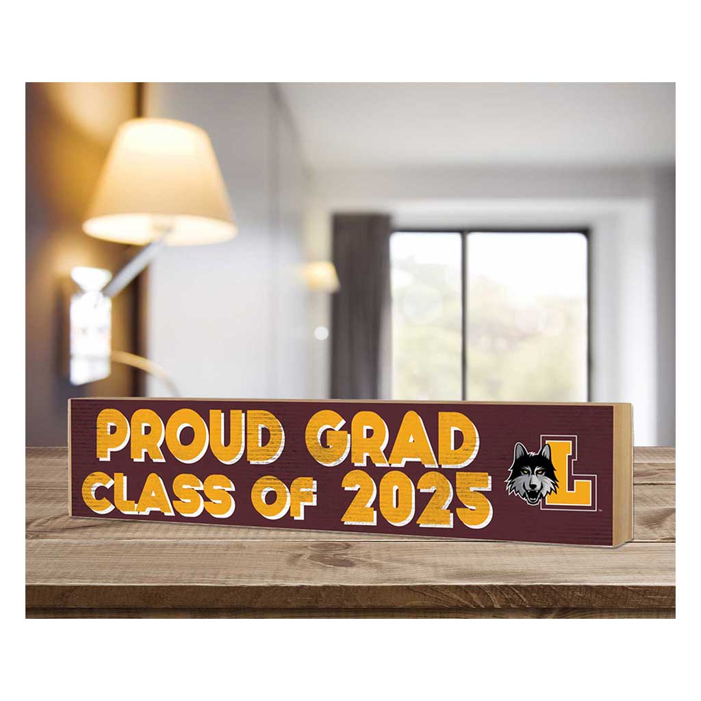 3x13 Loyola Chicago Ramblers Class of 2025 Block Sign