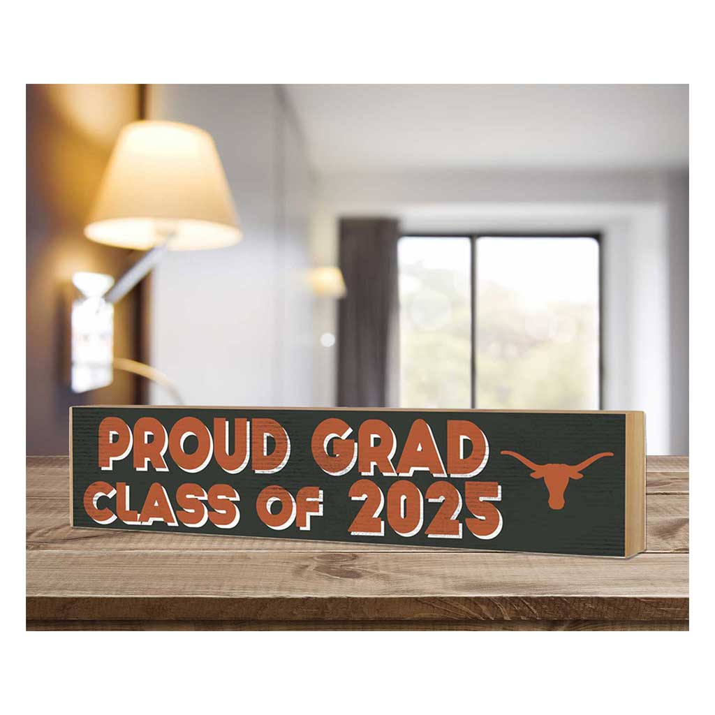 3x13 Texas Longhorns Class of 2025 Block Sign