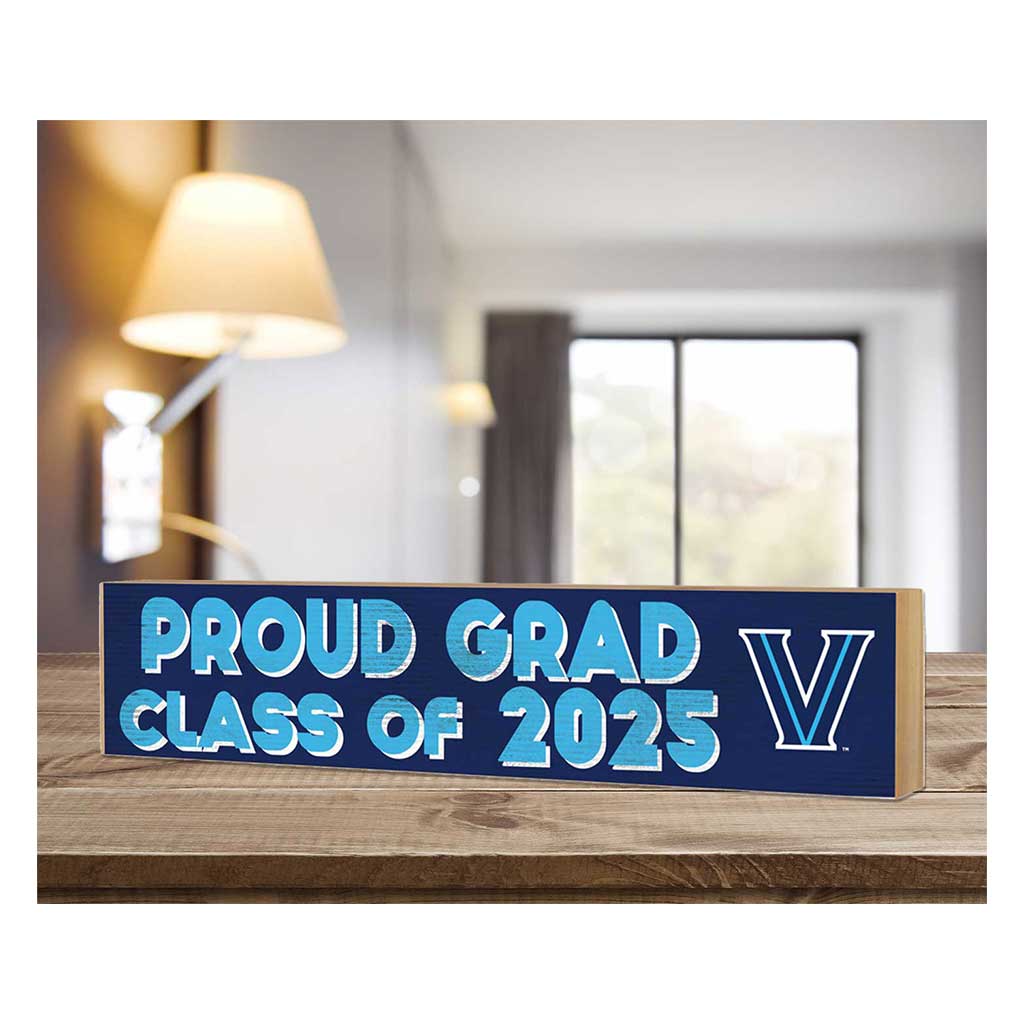 3x13 Villanova Wildcats Class of 2025 Block Sign