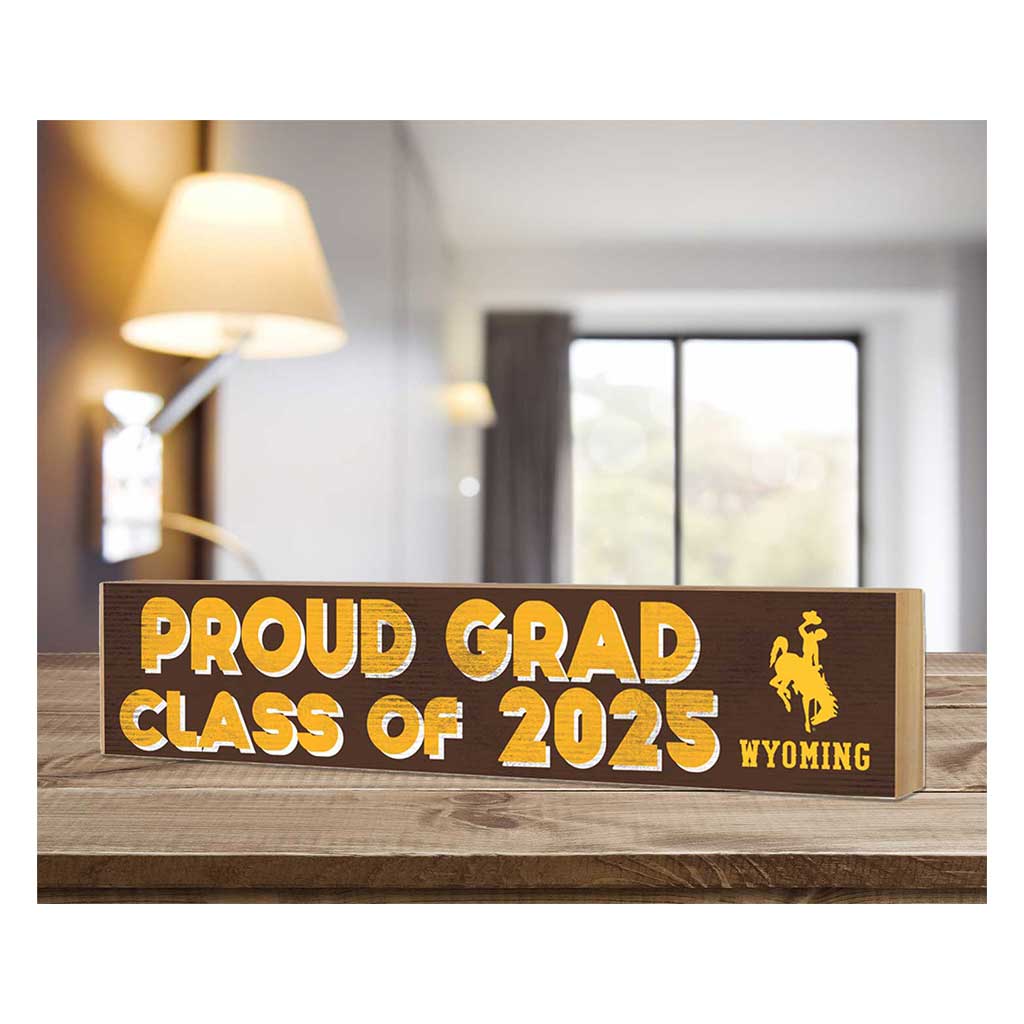 3x13 Wyoming Cowboys Class of 2025 Block Sign