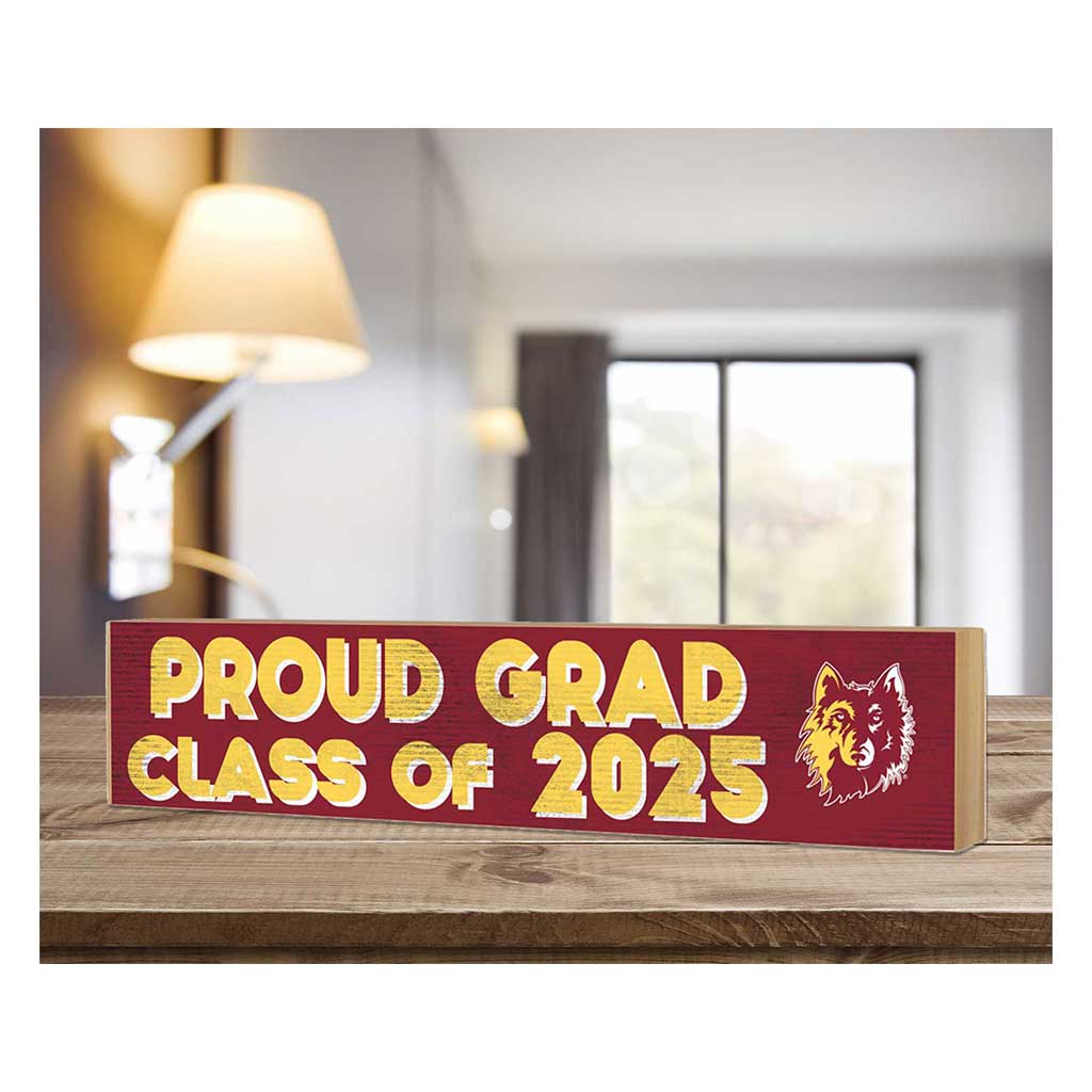 3x13 Northern State University Class of 2025 Block Sign