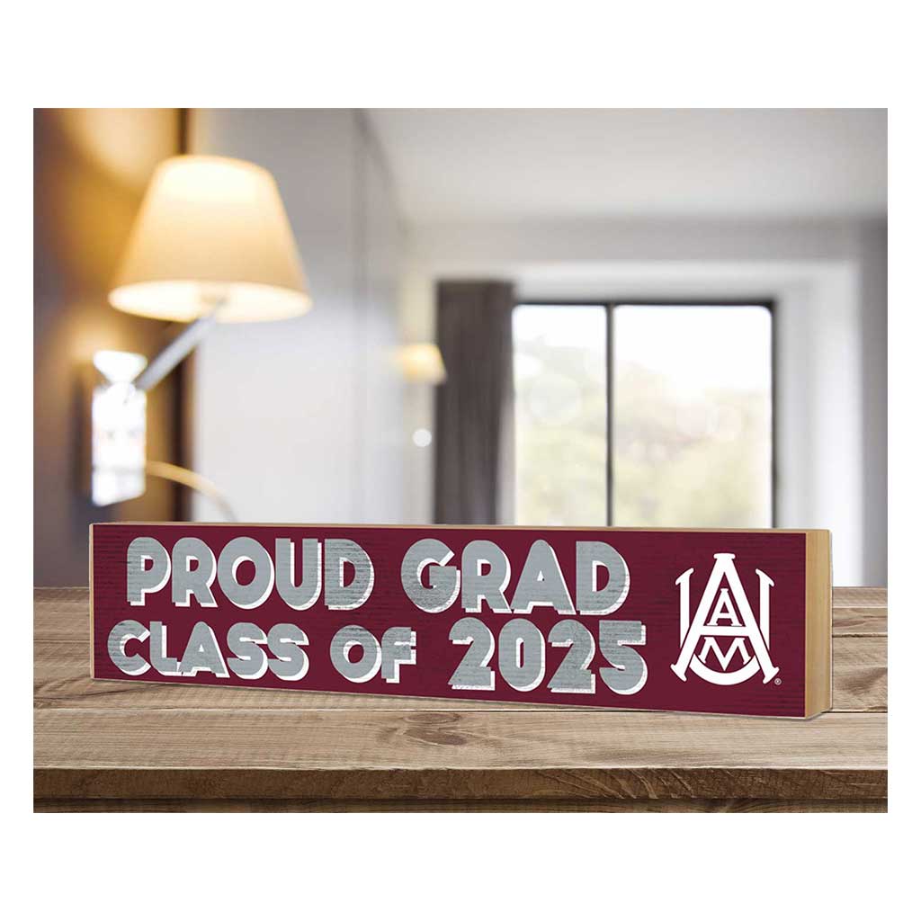 3x13 Alabama A&M Bulldogs Class of 2025 Block Sign