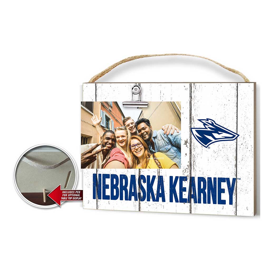Clip It Weathered Logo Photo Frame Nebraska at Kearney Lopers