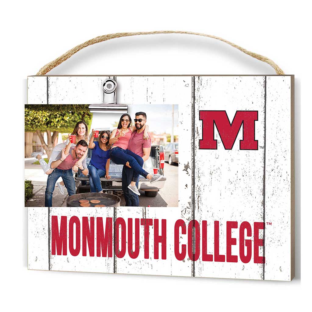 Clip It Weathered Logo Photo Frame Monmouth College Fighting Scots