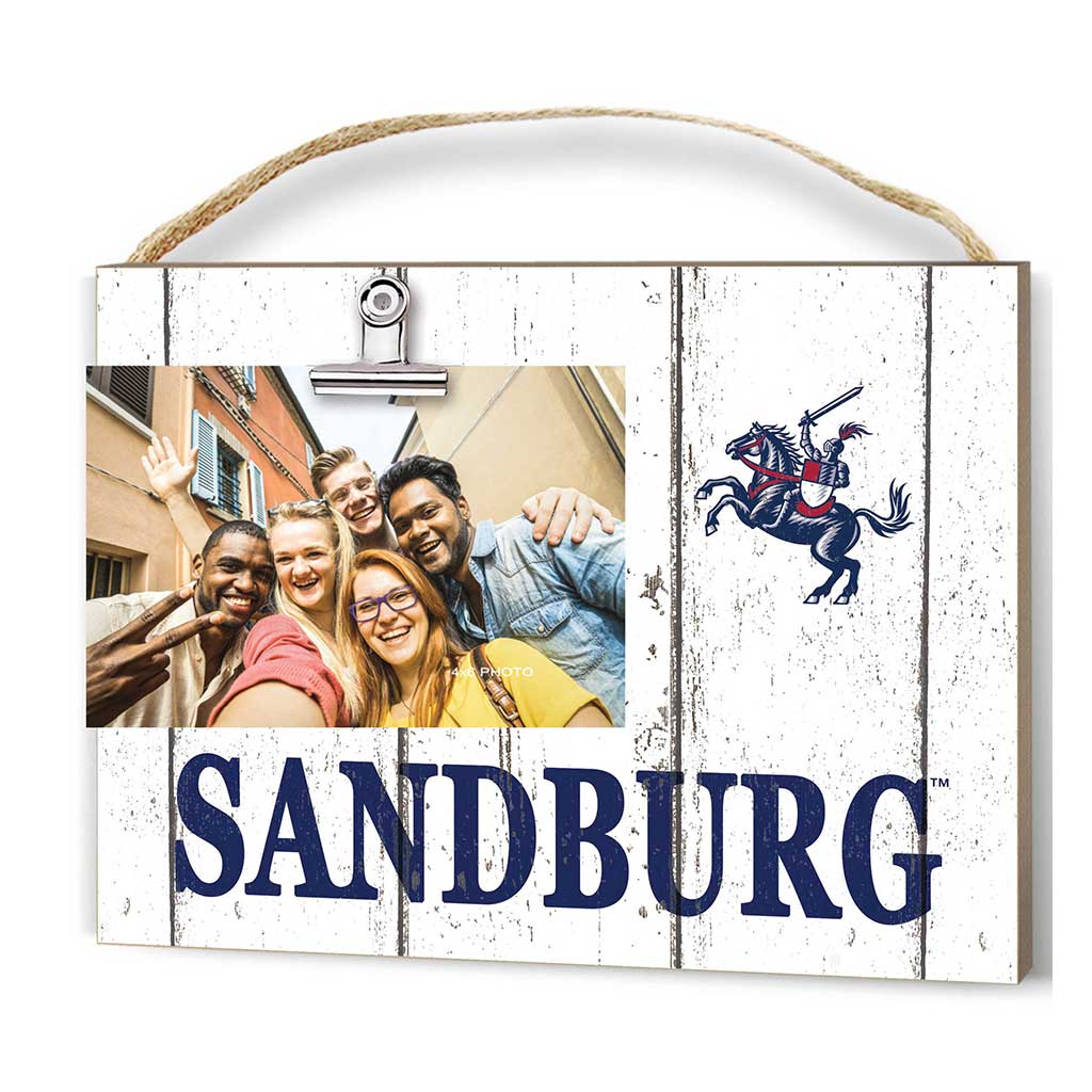 Clip It Weathered Logo Photo Frame Carl Sandburg College Chargers