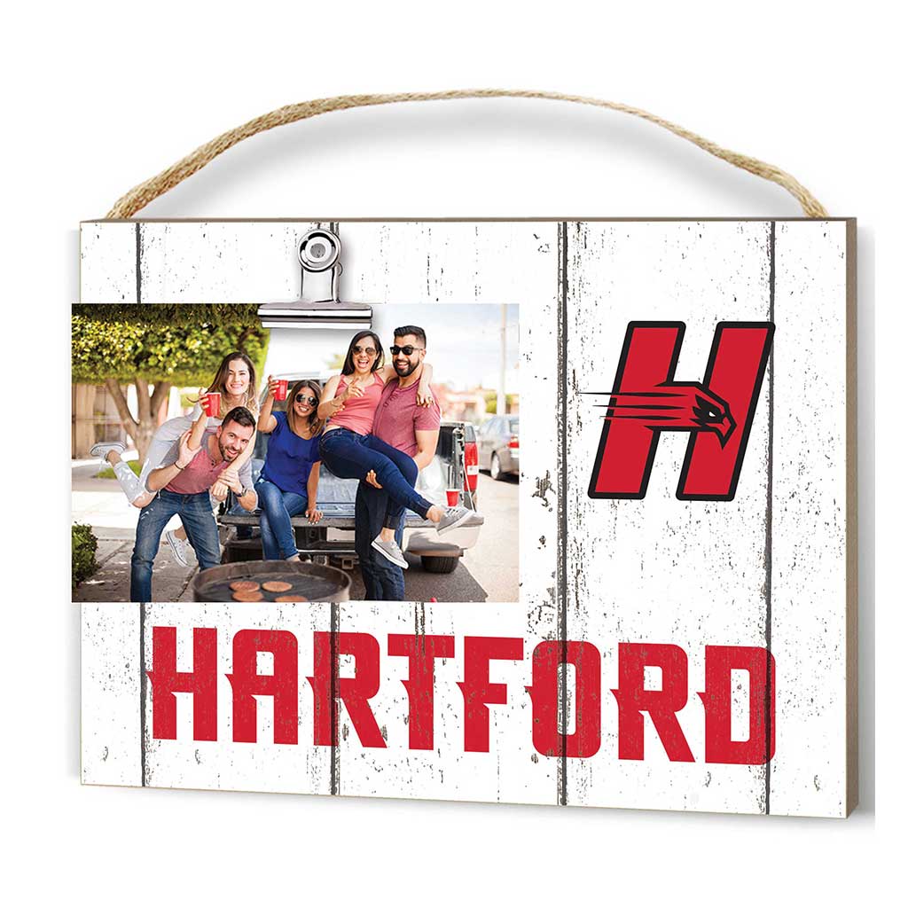 Clip It Weathered Logo Photo Frame Hartford Hawks