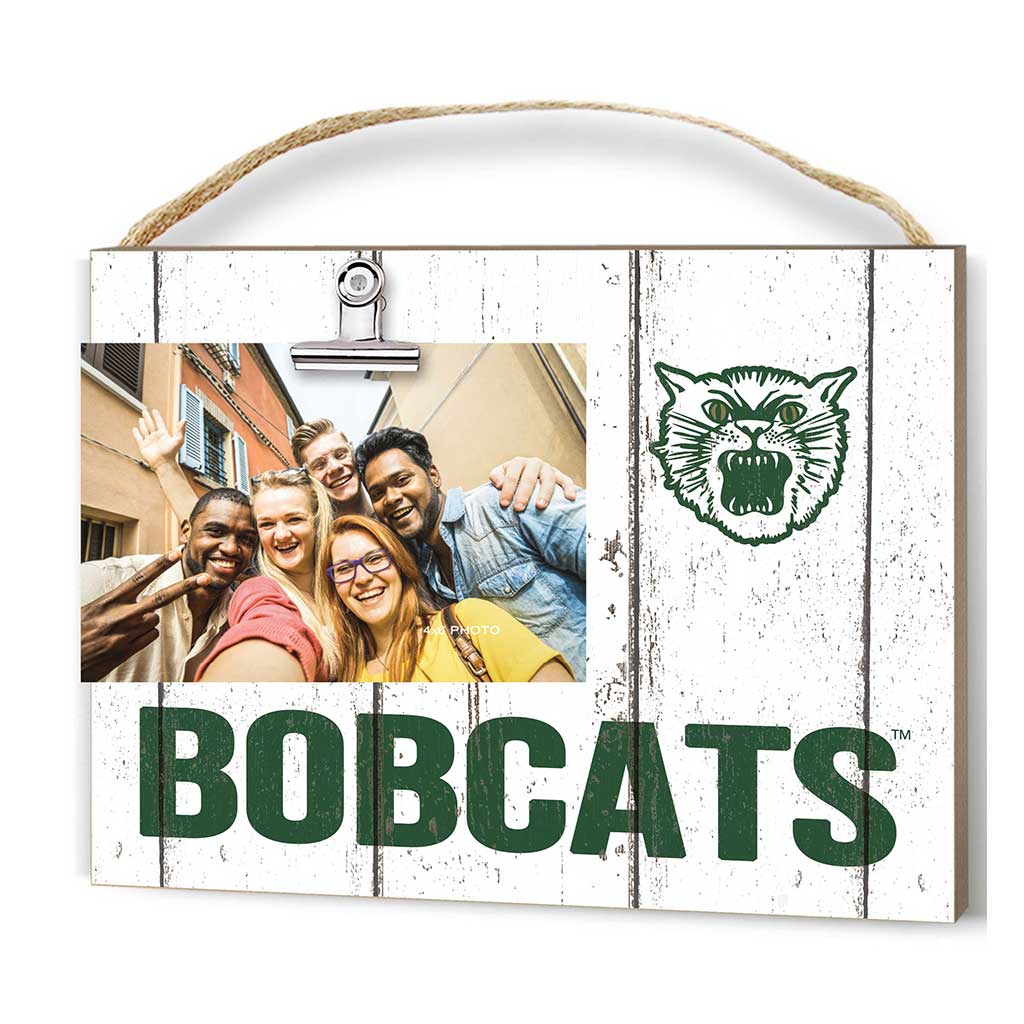 Clip It Weathered Logo Photo Frame Ohio Univ Bobcats