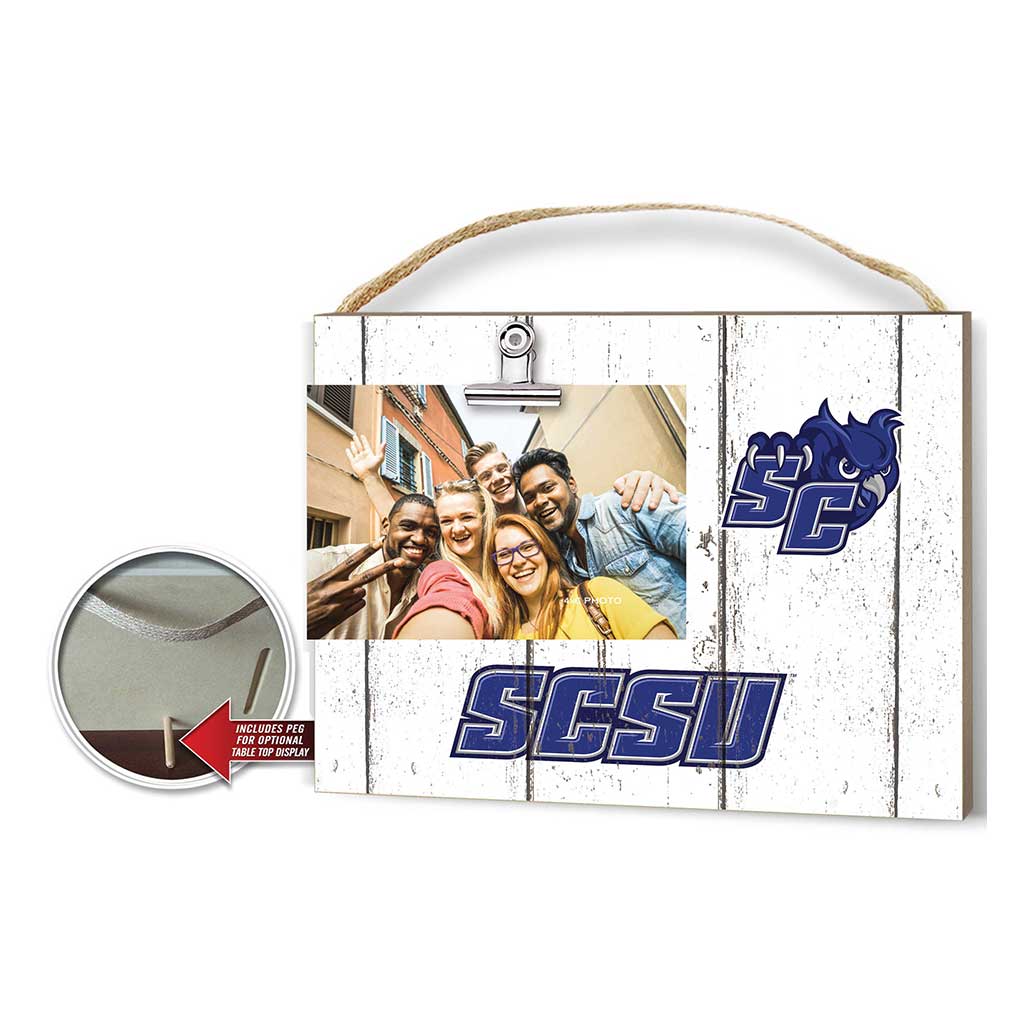 Clip It Weathered Logo Photo Frame Southern Connecticut State Owls